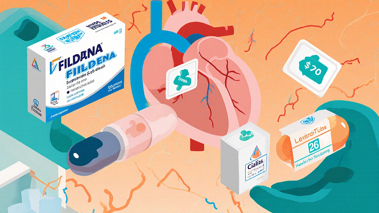 Compare Fildena Super Active (Sildenafil Citrate) with Other ED Medications