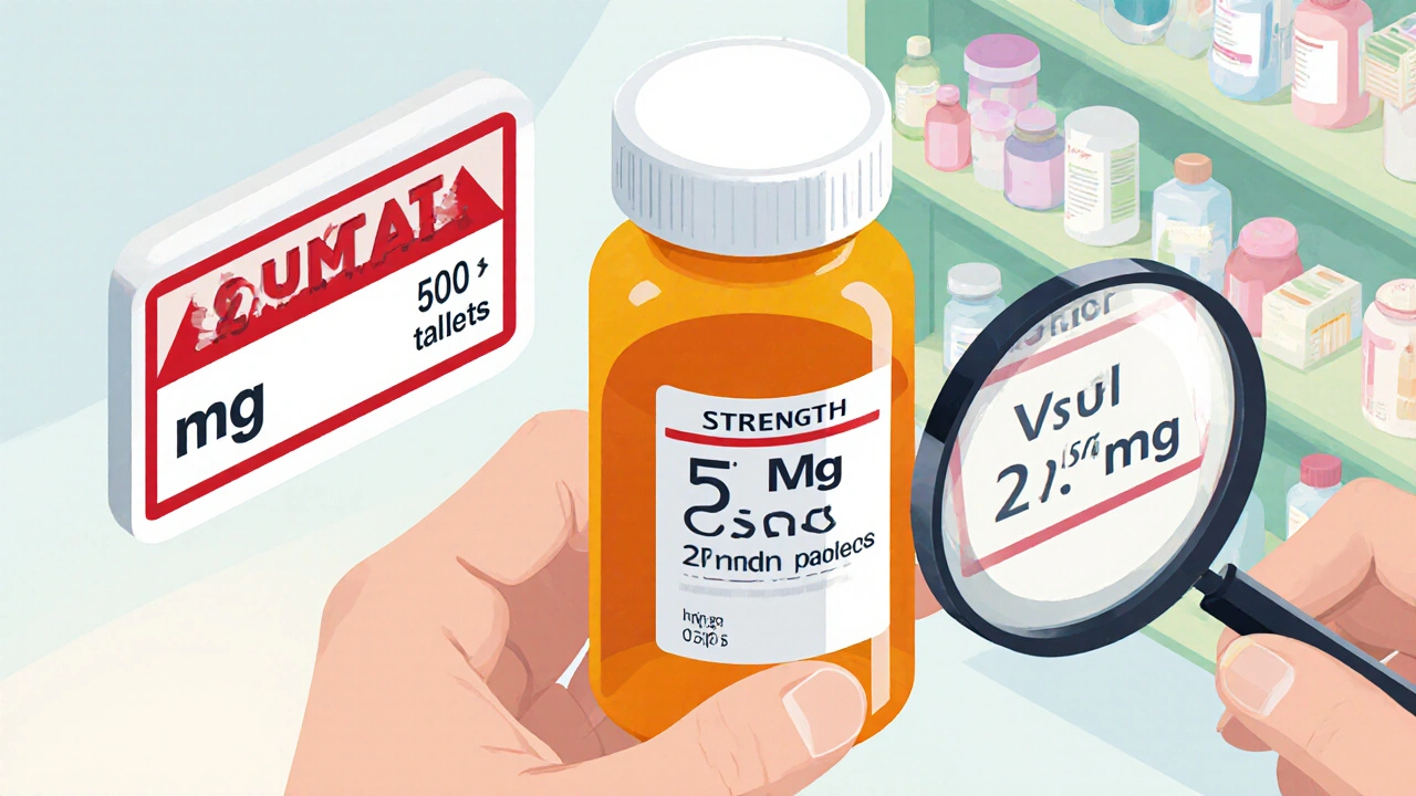 How to Check Medication Strength and Quantity on Prescription Labels