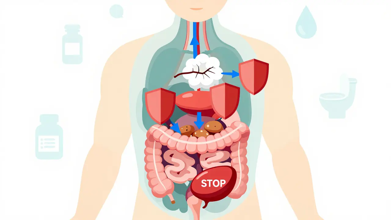 Anticholinergic Effects of Antihistamines: Dry Mouth, Constipation, Urinary Issues