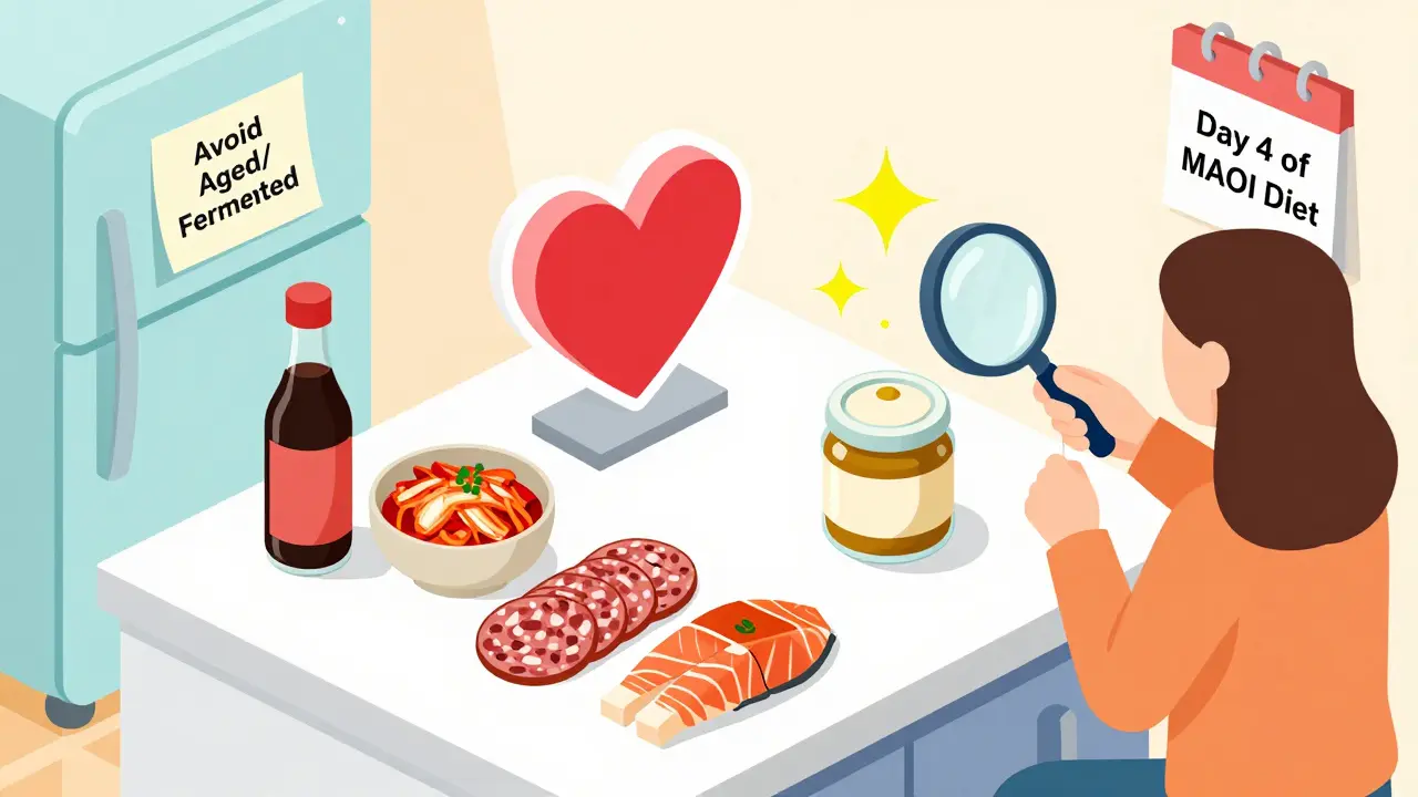 Fermented Foods and MAOIs: Tyramine Triggers Beyond Cheese