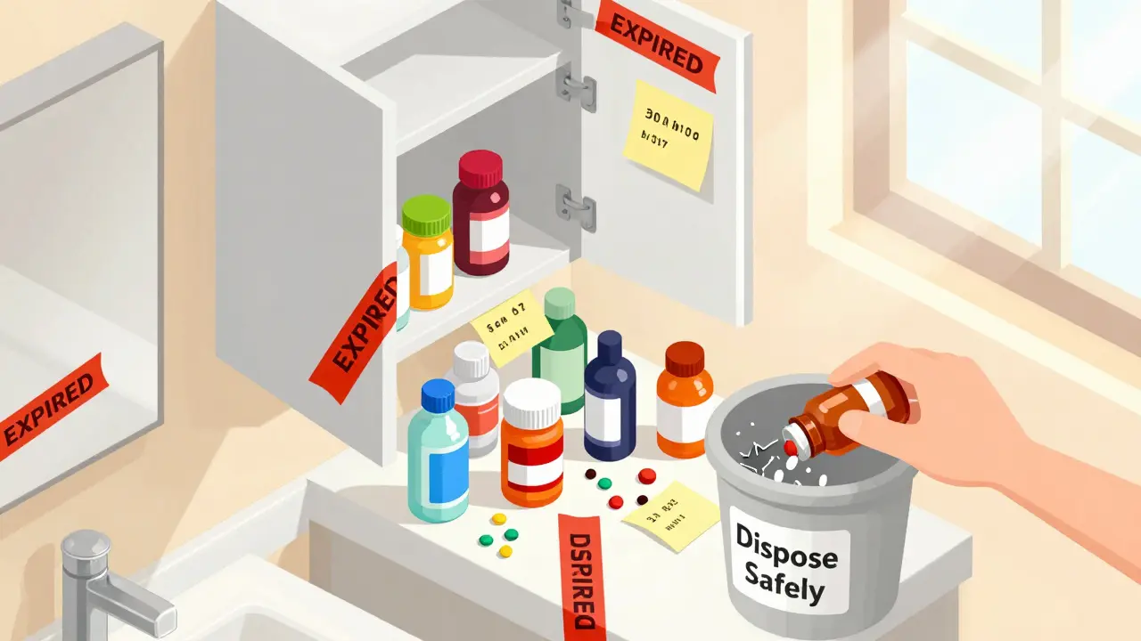 How to Track Medication Expiration Dates in Your Cabinet