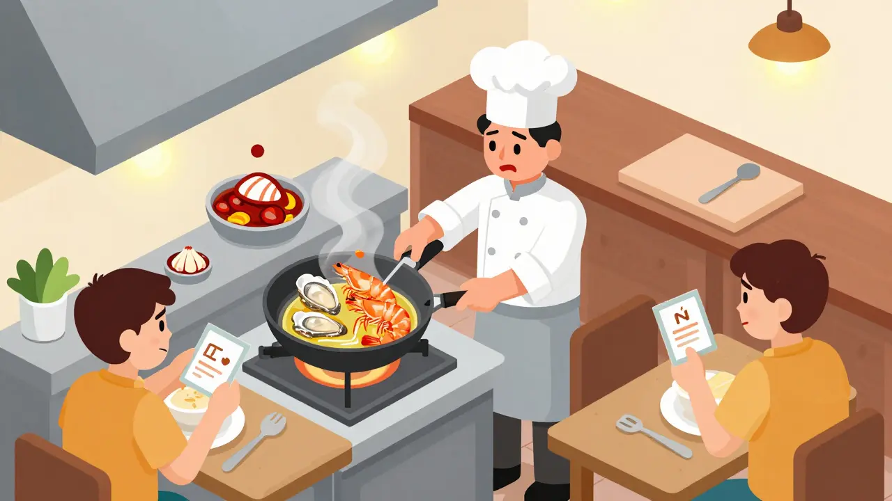 Shellfish Allergy: Cross-Reactivity and Dining Out Safely